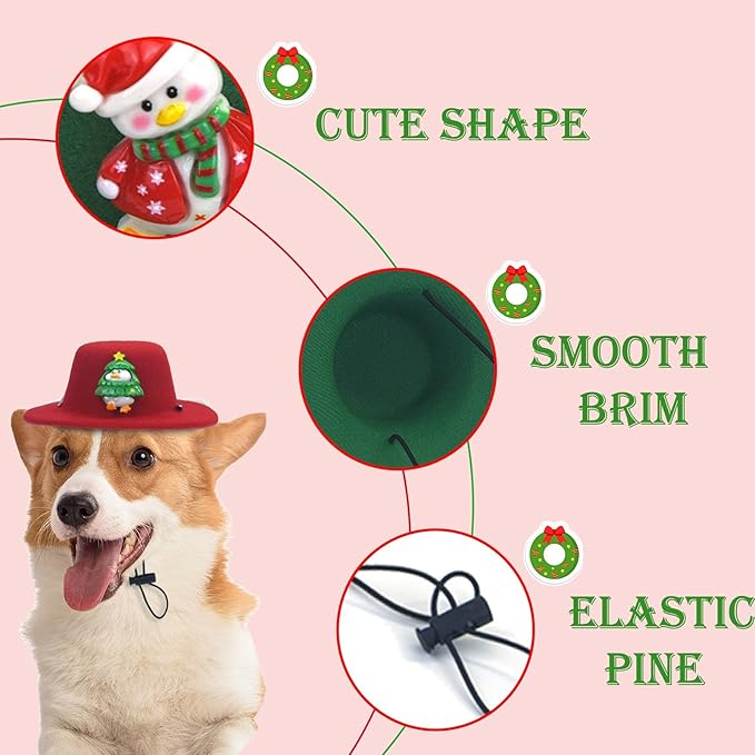 Christmas Pet Dog Hat,Cosplay Dog Hat,Cute Outdoor Hat,Dog Party Hat for Small Medium Dogs,Holiday Decoration Cap Perfect for Dog Cat （Crooked Duck）