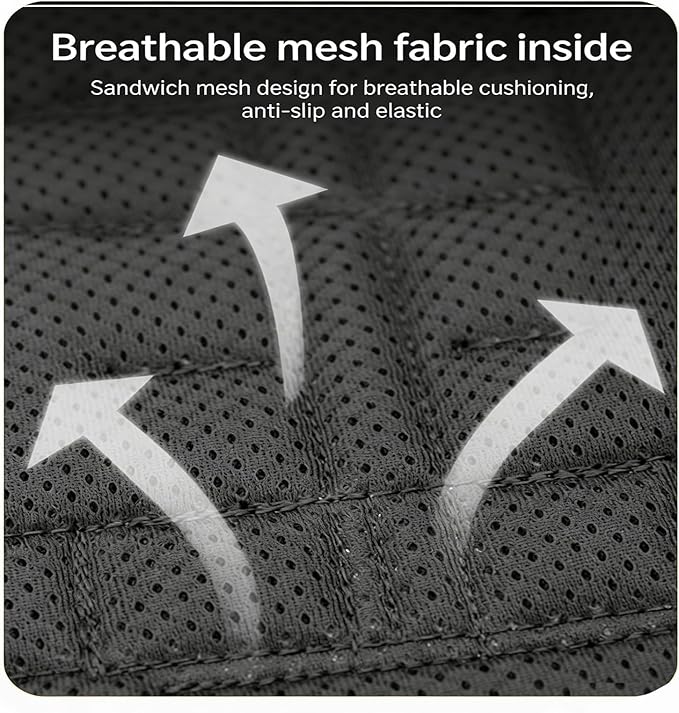 Dog Harness for Senior Hurt or Pets with Full Body Assistance and 3 Handles Pet Rehabilitation Lift with Easy Open Clasps and Water Fabric