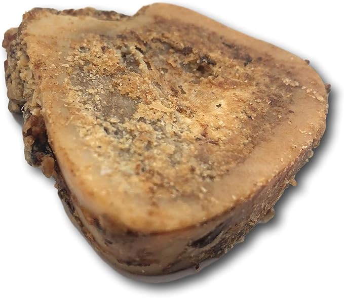Top Dog Chews Premium - Made in The USA - Dog Bones with Bone Marrow - Long Lasting Natural Beef Femur Chews - Best for Small Dogs - Shrink Wrapped for Freshness. (18 Slices (3 Pack of 6))