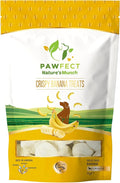 100% Natural Freeze-Dried Banana Treats for Dogs | Single Ingredient | Vegan Treats | Grain & Gluten Free | Low Calorie Training Treats (1.94oz)