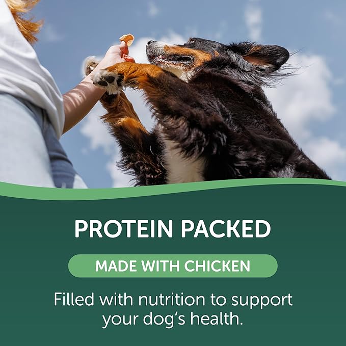 WESTMINSTER PET PRODUCTS Healthfuls Chicken Wrapped Fruit Treats, 3.5 oz - Dried Apple, Kiwi, and Banana Wrapped in Premium Chicken Filet - Healthy, Protein Rich Treats for Dogs