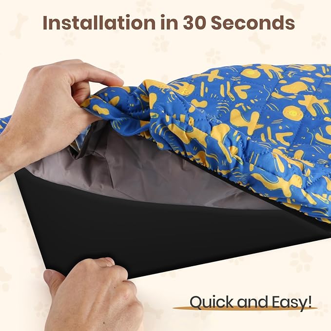 Fitted Liners for Ferret Nation, Critter Nation Cage - Washable Liner for Ferrets, Chinchillas, Rats, Guinea Pig, Hedgehogs & Other Small Animals - Waterproof Cage Accessory (Bottom Pan Liner)