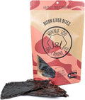 Winnie Lou Bison Liver Bites Dog Treats – Limited Ingredient, Human Grade, Training Treats for Small, Medium & Large Dogs, USA Made, High Protein, Chews, Hypoallergenic, Sensative Stomach (1 Pack)