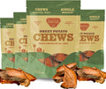Gaines Family Farmstead Sweet Potato Chews for Dogs, 4 Pack - 32 oz Bags – Single Ingredient Sweet Potato Dog Treats, High Fiber, Grain-Free, Rawhide Alternative, Vitamin-Rich, Made in The USA