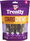 Combo Chews Rawhide/Pork Flavor Rawhide Kabob 5" w/Duck/Chicken Meat Wrap Dog Chew Treats - 18 Count/1 Pack