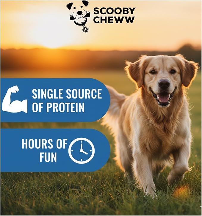 100% Natural Pet Treats 24 Pack Grass Fed Water Buffalo Ears for Dogs | High Protein Beef Cow Ears for Dogs Safe Rawhide Dog Treat Suitable for Small, Medium & Large Breeds Dogs Chews