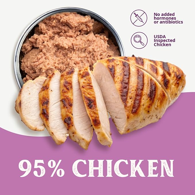 Health Extension 95% Chicken Grain-Free Wet Dog Food, High Protein Recipe, Limited Ingredients, Picky Eaters, Ideal for Sensitive Stomachs 5.5 oz (Case of 24)