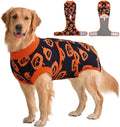 Kuoser Dog Surgery Recovery Suit, Doggie Surgical Bodysuit for Female Male Dogs, Pet Anti Licking Shirt for Spay Neuter Dog Cone Alternative