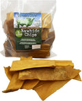 Chips Peanut Butter 3-Pound Bag - Premium Large Dog Rawhide Chews - Ideal for Agressive Chewers Dog Rawhide Treats - Durable Rawhide Bones for Large Dogs