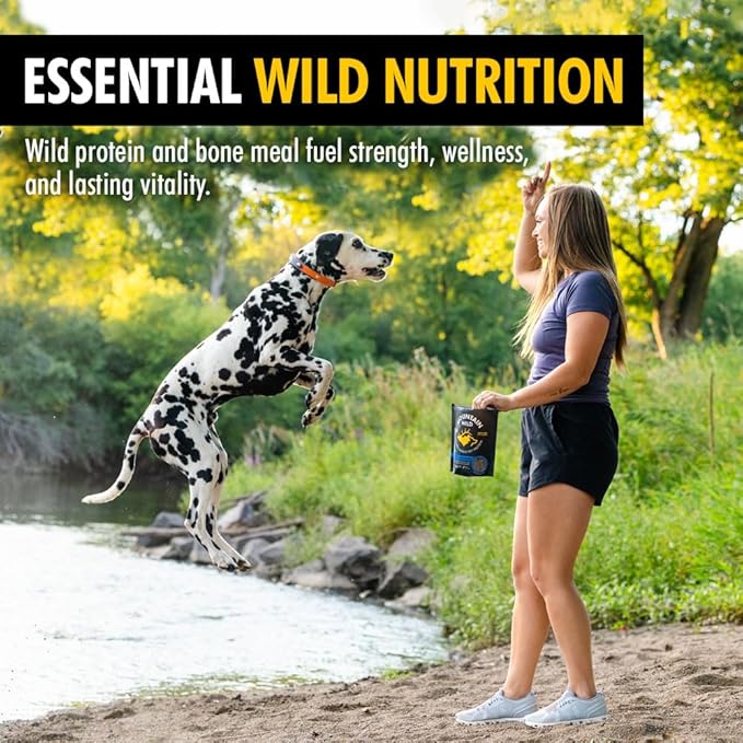 High Country Wild Blueberry Elk & Venison Multipurpose Dog Treats - Natural Grain-Free Puppy & Dog Snacks - Protein for Training & Reward - No Fillers, No Artificial Preservatives, 8oz 1 Pack