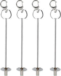 AB Tools Small Animal Pet Treat Hamster Guinea Pig Bird Rabbit Fruit & Veg Skewer 4pk