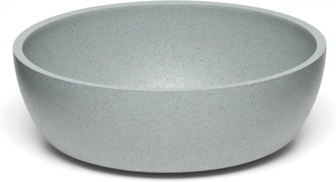 Loving Pets - Dolce Bamboo - Eco-Friendly Pet Bowls & Dishes for Dog, Cats, Puppy Food and Water Bowl -Sustainable and Dishwasher Safe, Made with Real Bamboo (Medium, Slate-Grey)