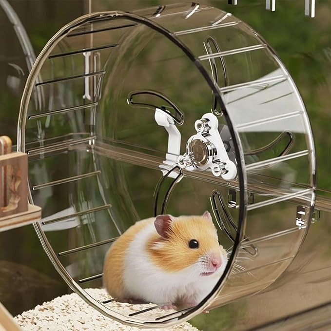 Hamster Cages - Detachable Acrylic Crate 45 * 30 * 34.5cm,Hamster Enclosure | for Outdoor Travel Small Animal House Play Home