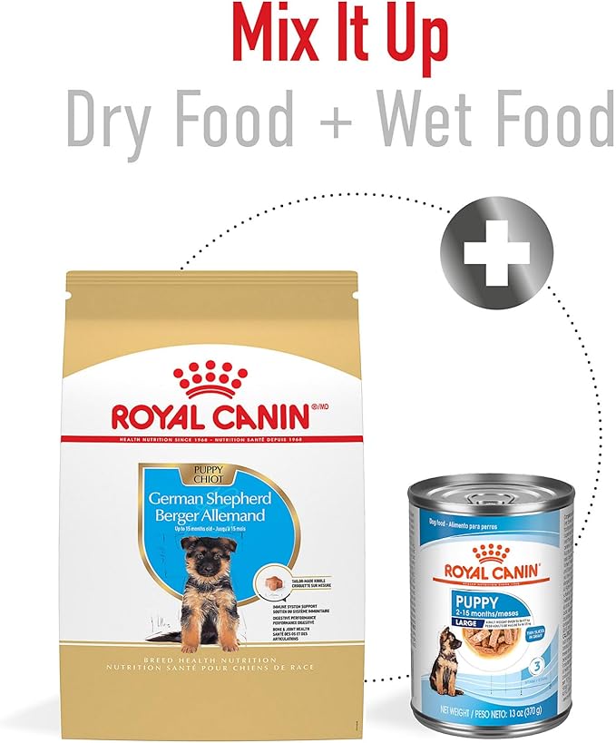 Royal Canin Breed Health Nutrition German Shepherd Puppy Dry Dog Food, 2.5 lb