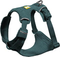 Ruffwear, Front Range Flex Dog Harness, Engineered Knit Construction for Ultimate Fit and Mobility, Lightweight Flexible Everyday Harness with Dual Leash Clips, Deep Teal, XX-Small