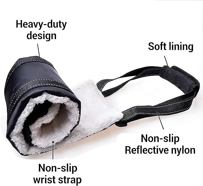Portable Canine Hind Leg Support Strap, Hip Lift Assistance Harness for Raising The Hind Legs, Heavy-Duty Mobility Assistance Device for Senior, Injured, or Post-Operative Dogs (Medium)