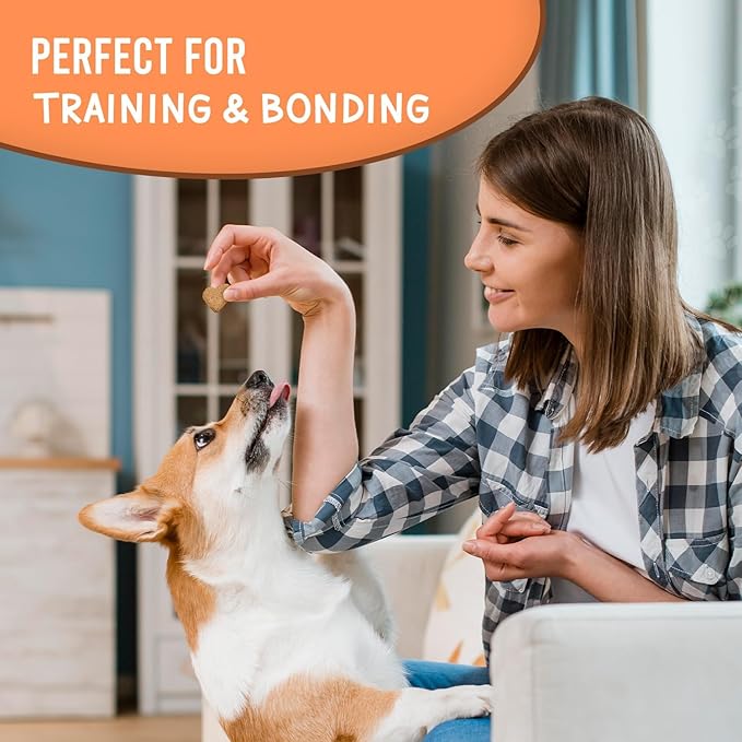 The Much Loved Dog™,Elite, Natural Peanut Butter Treats in Fresh-KEPR™, Natural, Fun & Yummy! Human- Food-Grade, Small-Batch Baked By CA Dog-Lovers, Freshness in All Climates, U.S.A., Refill and Save.
