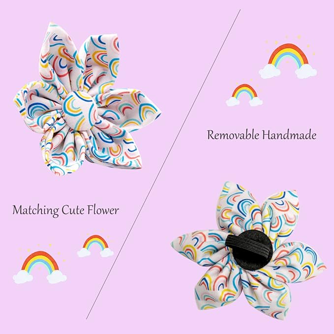 Unique Style Paws Pet Soft &Comfy Bowtie Dog Collar and Cat Collar Pet Gift for Dogs and Cats 6 Size and 7 Patterns