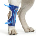 Dog Leg Brace Canine Rear Leg Support, Relieve Pain from Sprains, Arthritis, Enhancing Stability, Helps with Loss of Stability from Arthritis(Blue,S)