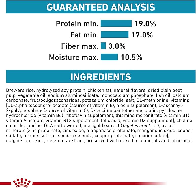 Royal Canin HP Hypoallergenic Hydrolyzed Protein Dog Food 7.7 lb