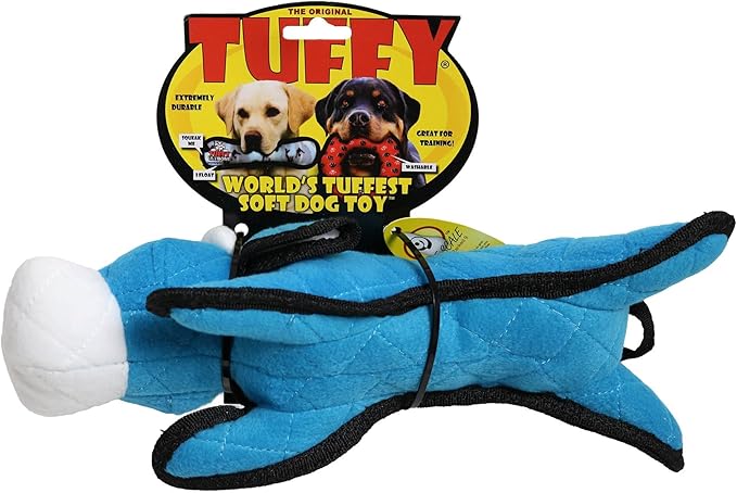TUFFY - World's Tuffest Soft Dog Toy -Barnyard- Multiple Layers. Made Durable, Strong & Tough. Interactive Play (Tug, Toss & Fetch). Machine Washable & Floats. (Cow, Large 2 Pack)