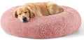 Dog Beds Large Sized Dog and Cats, 32in Pet Beds for Large Pet, Washable Indestructible Extra Large Dog Bed (Pink)