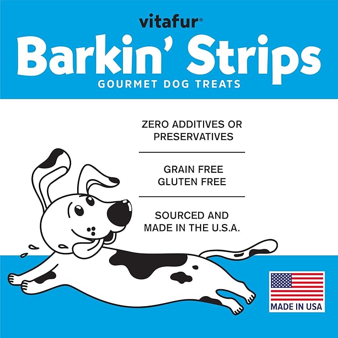 Barkin Burger Strips Made of Only Lamb Dog Treats 12 oz Pouch Premium One-Ingredient, All-Natural, Low-Fat, Lean Protein Jerky Treats for Dogs and Breeds