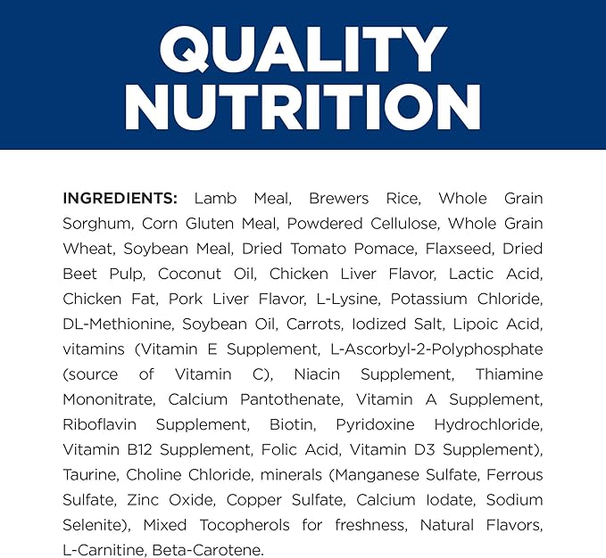Hill's Prescription Diet Metabolic Weight Management Dry Dog Food, Lamb Meal & Rice, 17.6 lb. Bag