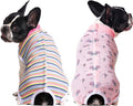 2 Packs Pet Dog Recovery Onesie Suit for Dogs Cats After Surgery,Dog Abdominal Wounds Bandages Cone E-Collar Alternative. (Navy, L)