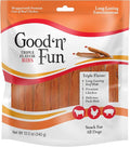 Good 'n' Fun Triple Flavor Ribs Chews for All Dogs, Treat Your Dog to Long-Lasting Chews Made with Beef Hide, Chicken and Pork Hide, 12 Ounces (Pack of 3)