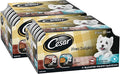 Cesar Home Delights Adult Wet Dog Food, Slow Cooked Chicken & Vegetables Dinner in Sauce and Beef Stew Variety Pack, Wet Food for Dogs, 3.5 oz Tray, 12 Count (Pack of 2)