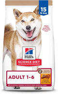 Hill's Science Diet Adult 1-6 No Corn, Wheat or Soy Dry Dog Food, Chicken, 15 lb. Bag