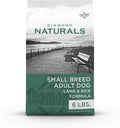 Diamond Naturals Small Breed Lamb and Rice Formula Adult Dry Dog Food with High Quality Lean Protein from Real Lamb, Specially for Small Breed Dogs 6lb