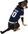 Pets First NHL Tampa Bay Lightning A Premium Big Jersey for Dogs & Cats, Blue, XX-Large, NHL Pet Jersey (LTG-4006-XXL)