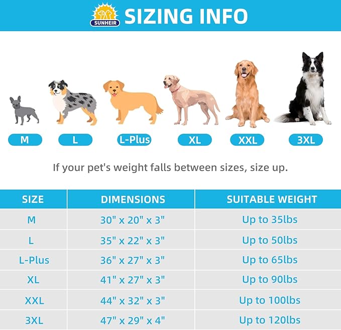 Orthopedic Dog Bed for Large Dogs - Big Waterproof Dog Crate Bed with Removable Washable Cover, Egg Crate Foam Support, Anti-Slip Bottom, Deluxe Plush Pet Bed Mat (Light Grey)