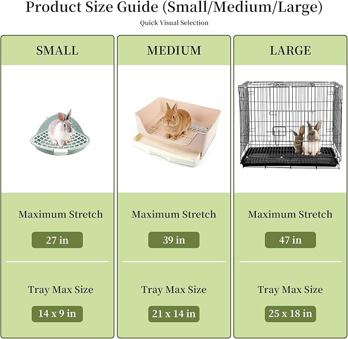upcessory Disposable 50 pcs Small Animal Cage Liners, Rabbit Tray Film Liner Bunny Litter Pan Bags Guinea Pig Cage Toilet Plastic Film for Bird Hamster Chinchilla Hedgehog