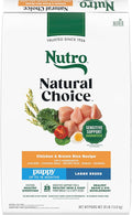 Nutro Natural Choice Dry Dog Food Large Breed, Puppy Food Dry Recipe, Chicken and Brown Rice Recipe, 30 lbs.