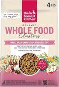 The Honest Kitchen Human Grade Dog Food, Whole Food Clusters Whole Grain Lamb Dry Dog Food, 4 lb Bag