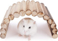 Niteangel Small Animal Climbing Toys - Suspension Bridge Ladder for Hamsters Gerbils Mice Rats Guinea Pigs or Other Small Pets (7.8'' x 3.9'')