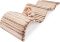 Niteangel Small Animal Climbing Toys - Suspension Bridge Ladder for Hamsters Gerbils Mice Rats Guinea Pigs or Other Small Pets (23.6'' x 7.8'')