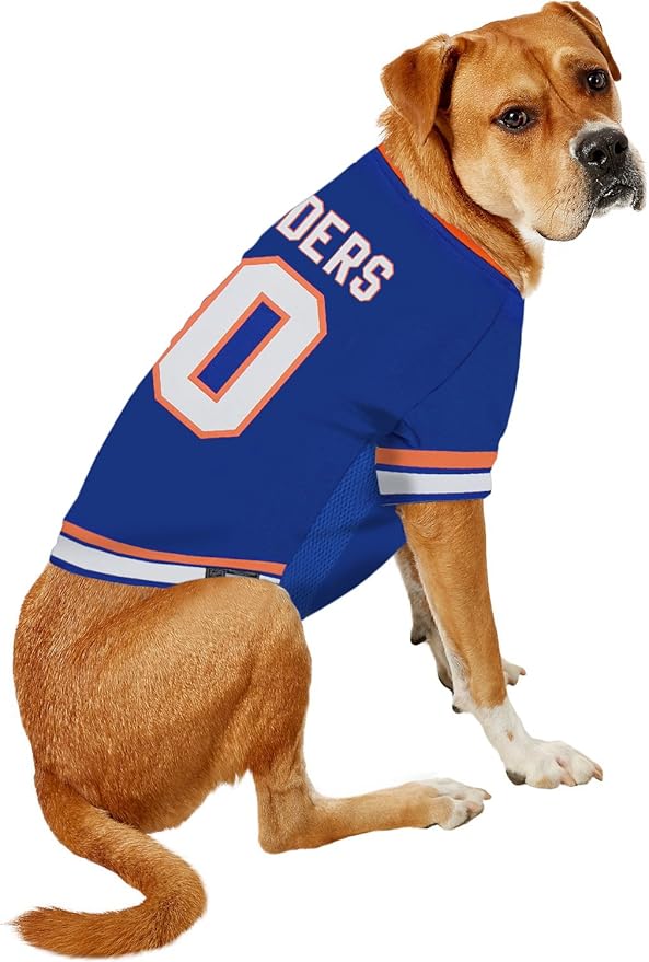 Pets First NHL New York Islanders Jersey for Dogs & Cats, Small. - Let Your Pet be a Real NHL Fan!