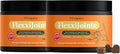 NZorganix FlexxiJoints Hip and Joint Supplement Chews for Dogs, Cats • 100% Grass-Fed Beef Bone Collagen New Zealand Green-Lipped Mussels • 50 Chews 2-Pack