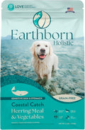 Earthborn Holistic Coastal Catch Herring Meal & Vegetables Grain-Free Dry Dog Food 4 lb