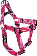 Wolfgang Heavy Duty Adjustable Dog Harness, Pull-Tested for Walking & Training, MarbleSwirl Print, Large