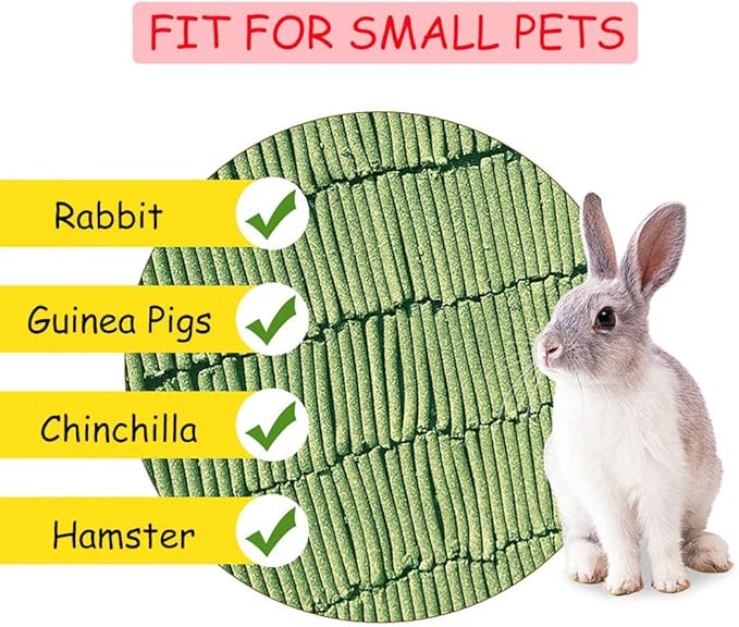 Oncpcare 25pcs Mixed Natural Grass Stick for Rabbit, Pet Chew Toys 3 Tastes of Combined Timothy Oat Beet, Molar Rod Small Pet Natural Snacks for Guinea Pigs, Rabbits, Bunny, Chinchilla, Hamsters