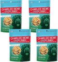 Charlee Bear Original Crunch Dog Training Treats, Cheese & Egg Flavor, 3 Calories Each, Low Calorie Natural Rewards for Puppies to Adult Dogs, Made in USA, 6 oz (4-Pack)