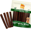 Ultra Chewy Collagen Sticks 5-7 inches (25 Pack) – Long Lasting Odor-Free, All-Natural Dog Chews – Rawhide & Bully Stick Alternative
