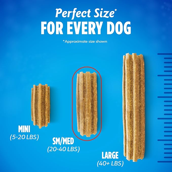 Purina DentaLife Daily Oral Care Dog Dental Chews for Small and Medium Breed Dogs - 90 ct.