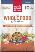 The Honest Kitchen Whole Food Clusters Small Breed Grain Free Beef Dry Dog Food, 10 lb Bag