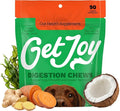 Get Joy Digestion Chews, Gut Health Supplement for Dogs, Vet Recommended Soft Daily Digestive Health & Immune Support with Prebiotics, Probiotics & Postbiotics, Made in USA, 90 Count